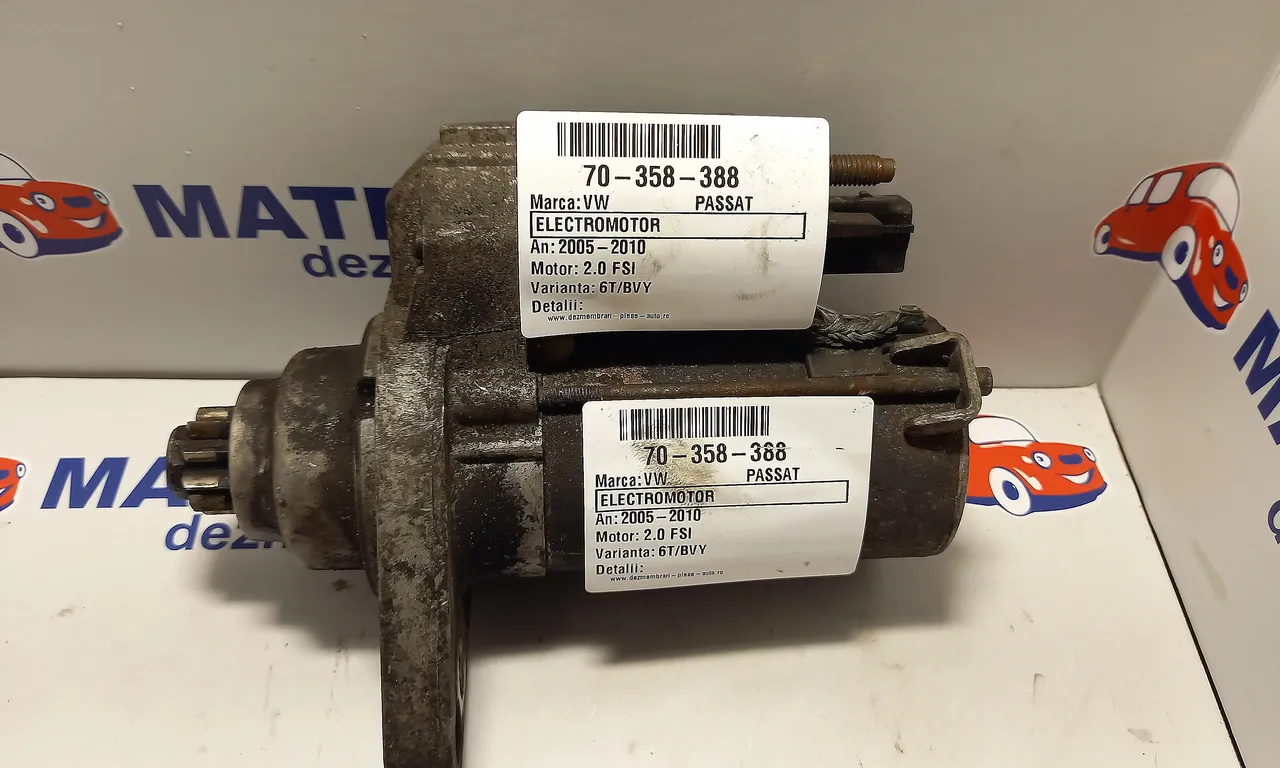 ELECTROMOTOR VOLKSWAGEN PASSAT B6 Variant 2005-2011