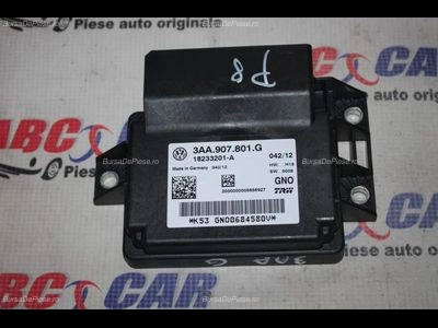 Calculator frana de mana VOLKSWAGEN PASSAT B7 2010-2014 oe 3AA907801G, vedere frontata
