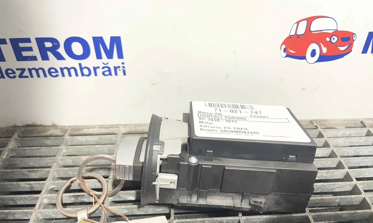 CONTACT PORNIRE VOLKSWAGEN PASSAT B7 2010-2014