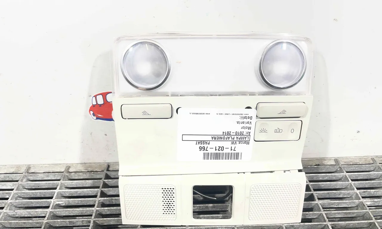 LAMPA PLAFONIERA VOLKSWAGEN PASSAT B7 2010-2014