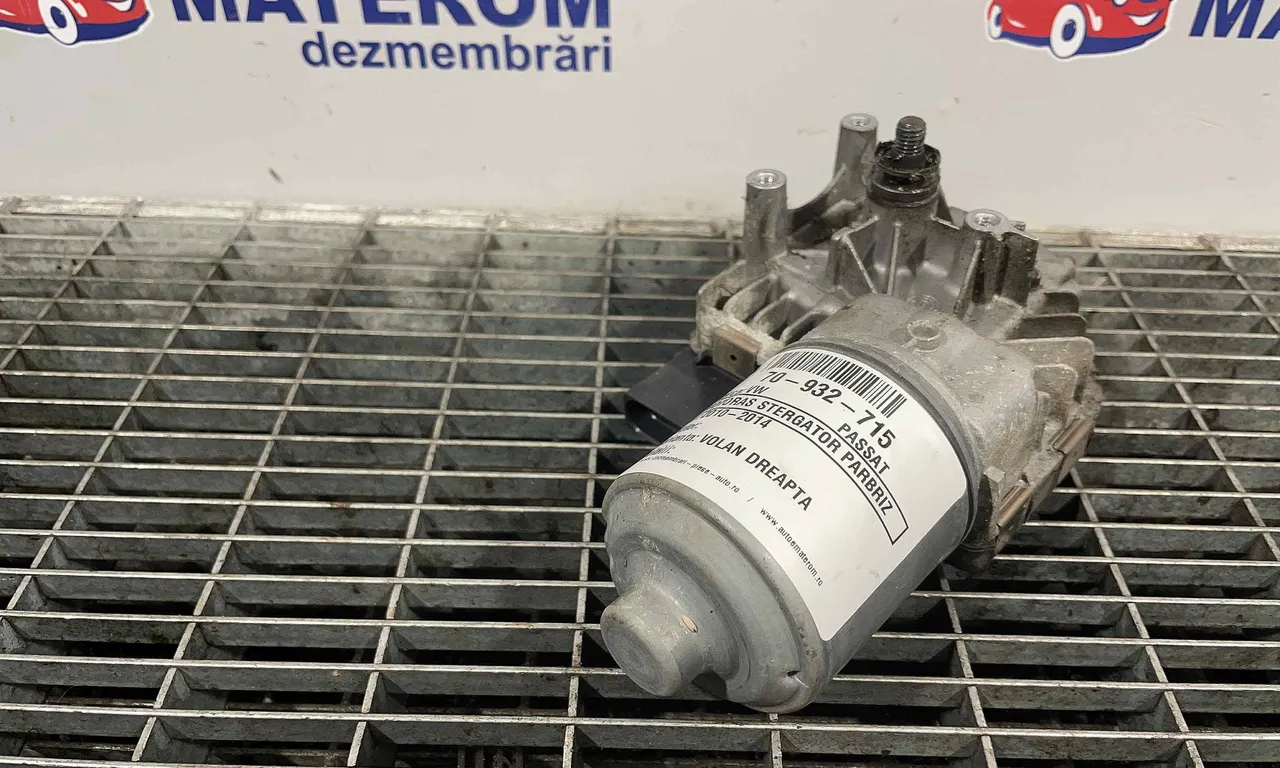 MOTORAS STERGATOR PARBRIZ VOLKSWAGEN PASSAT B7 2010-2014