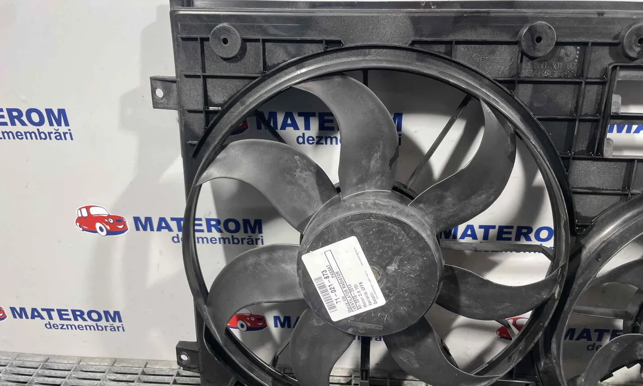 VENTILATOR RADIATOR VOLKSWAGEN PASSAT B7 2010-2014