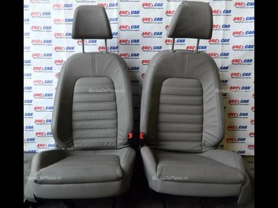 Scaune fata electrice piele VOLKSWAGEN PASSAT B7 2010-2014, vedere frontata