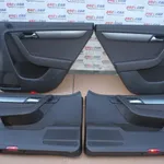 Set tapiterii usi maro inchis VOLKSWAGEN PASSAT B7 2010-2014 3AA867420, vedere frontata