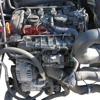 Motor complet fara subansamble VOLKSWAGEN PASSAT B7 2010-2014 CAW, vedere frontata