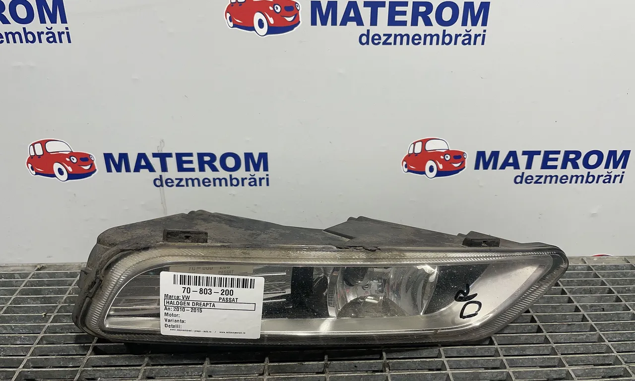 HALOGEN DREAPTA VOLKSWAGEN PASSAT B7 Variant 2010-2015