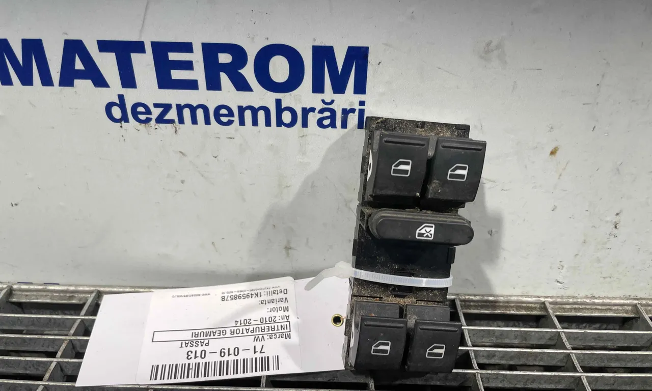INTRERUPATOR GEAMURI VOLKSWAGEN PASSAT B7 Variant 2010-2015