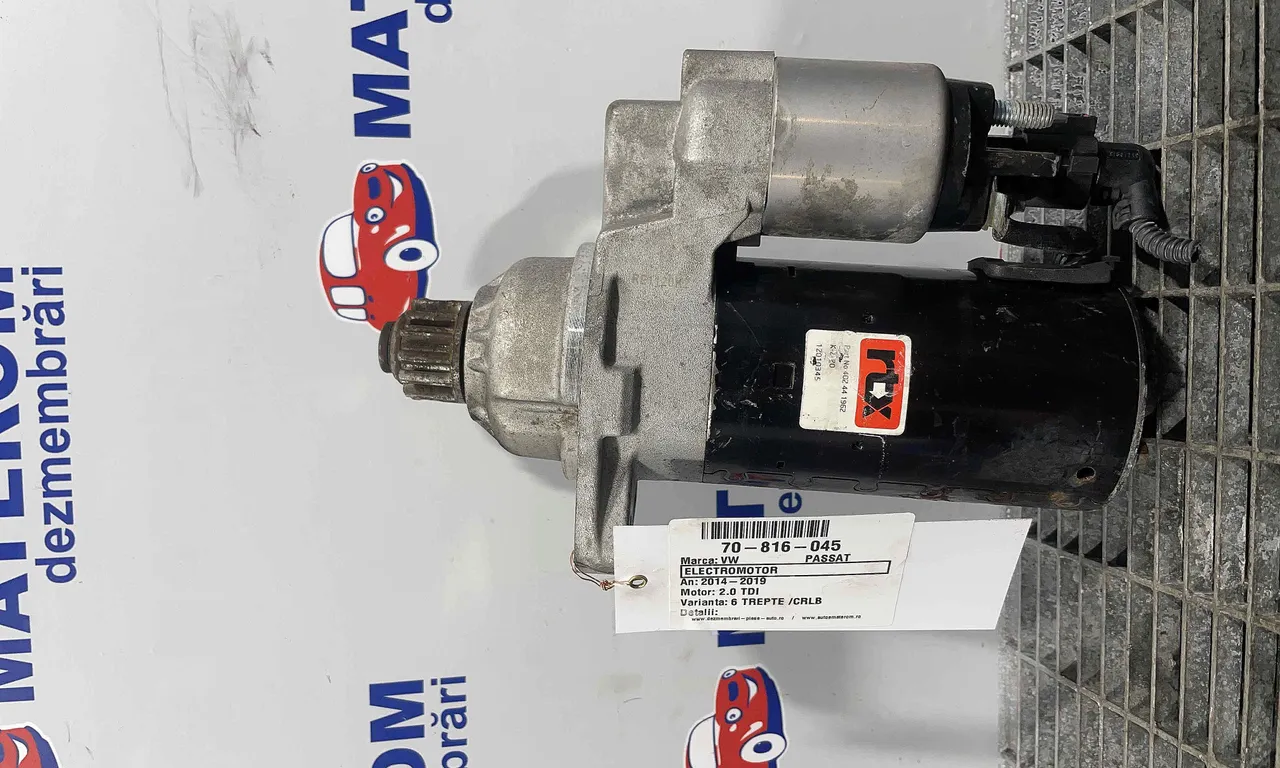 ELECTROMOTOR VOLKSWAGEN PASSAT B8 2014-2019