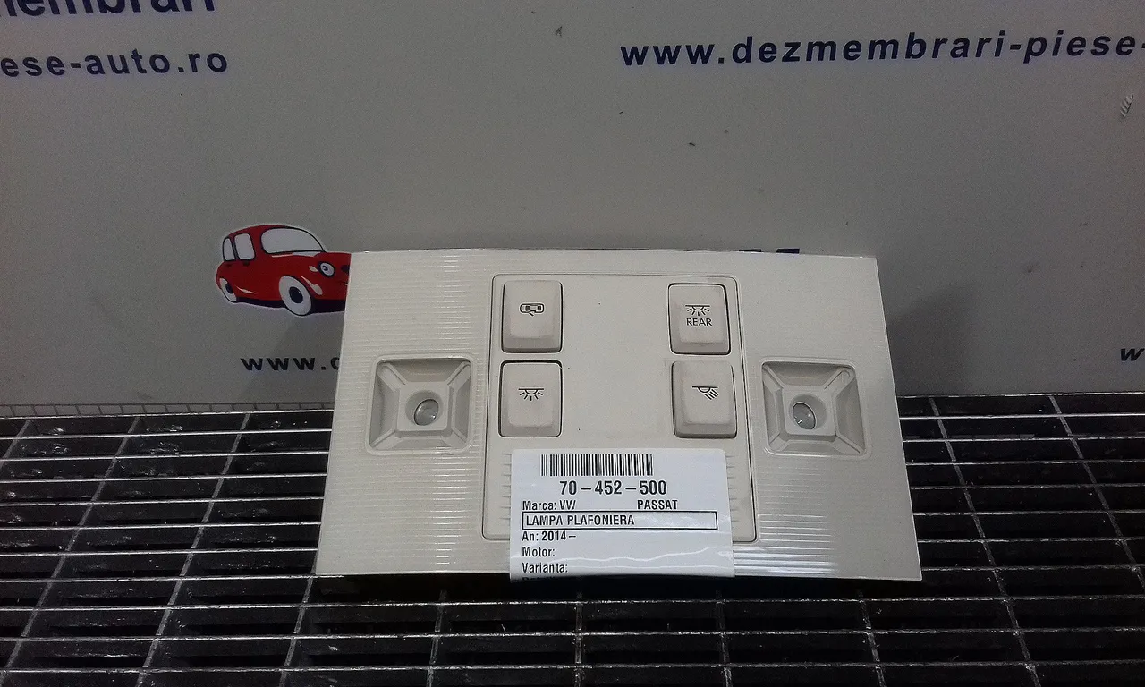 LAMPA PLAFONIERA VOLKSWAGEN PASSAT B8 2014-2019