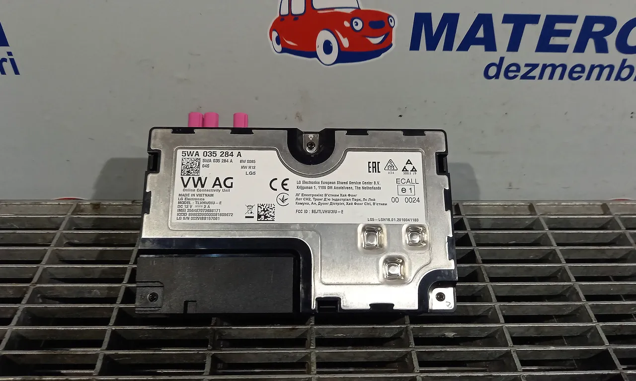 MODUL CONECTIVITATE ONLINE VOLKSWAGEN PASSAT B8 2014-2019