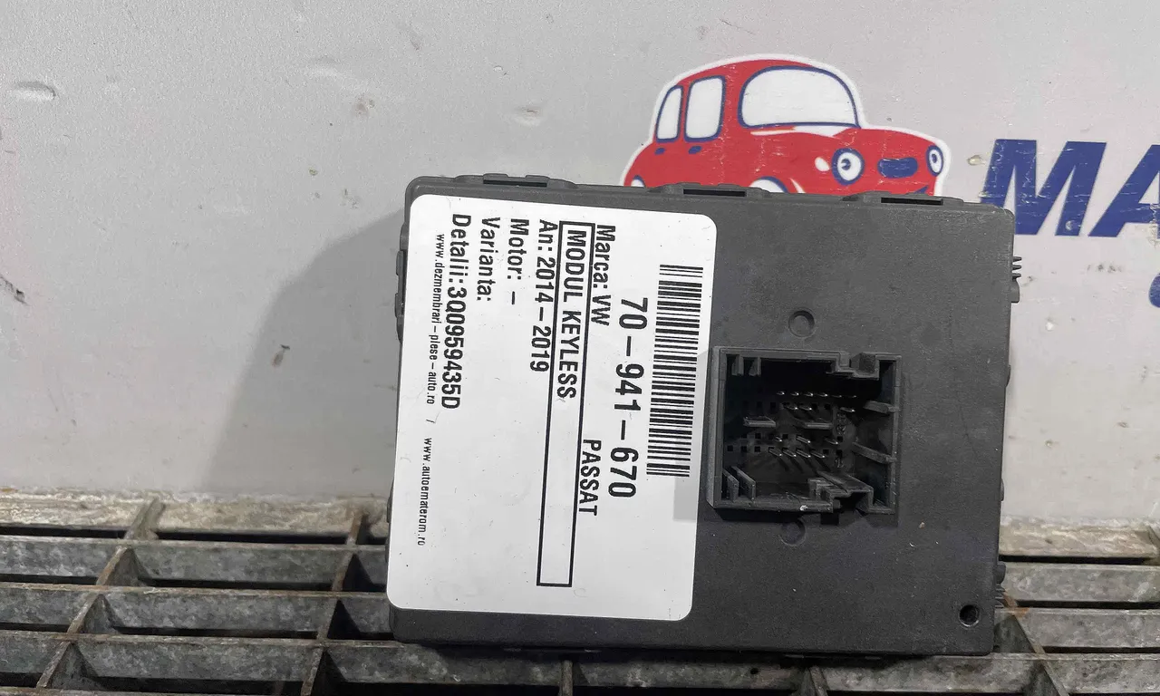 MODUL KEYLESS VOLKSWAGEN PASSAT B8 2014-2019