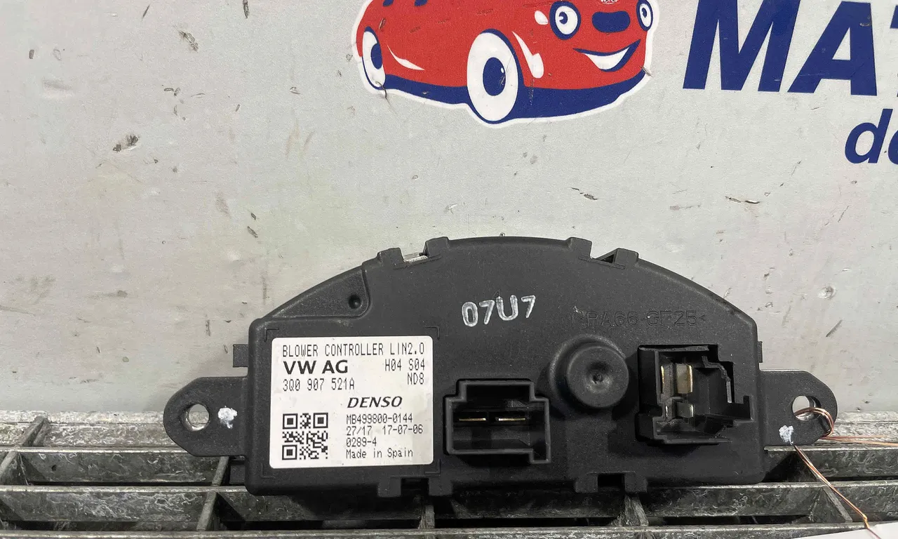 REOSTAT VOLKSWAGEN PASSAT B8 2014-2019