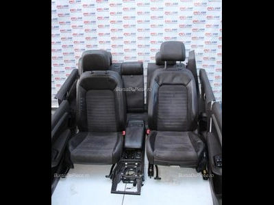 Interior din piele cu alcantara VOLKSWAGEN PASSAT B8 2014-2026, vedere frontata