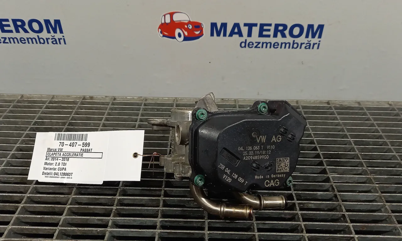 CLAPETA ACCELERATIE VOLKSWAGEN PASSAT B8 2014-2019