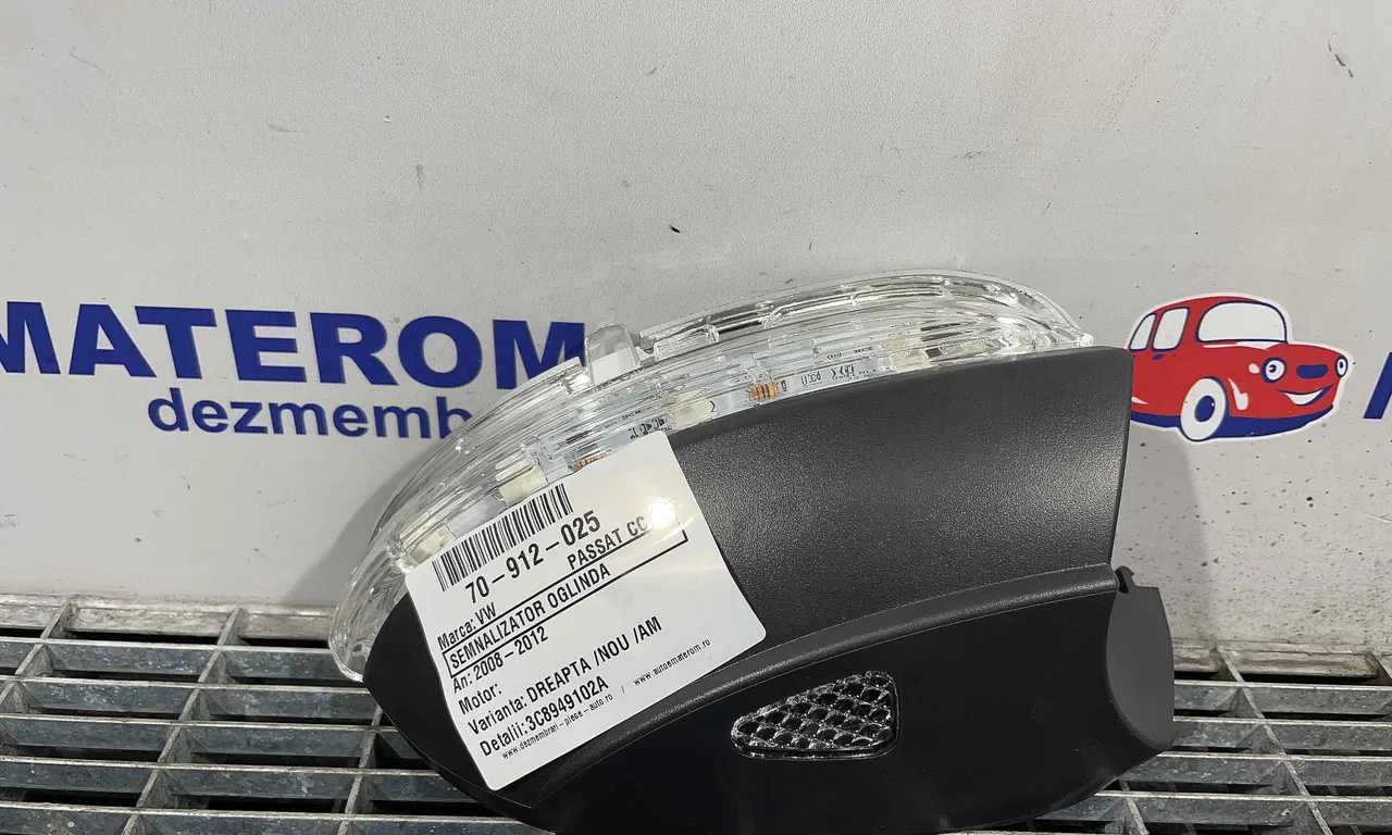 SEMNALIZATOR OGLINDA VOLKSWAGEN PASSAT CC B6 2008-2012