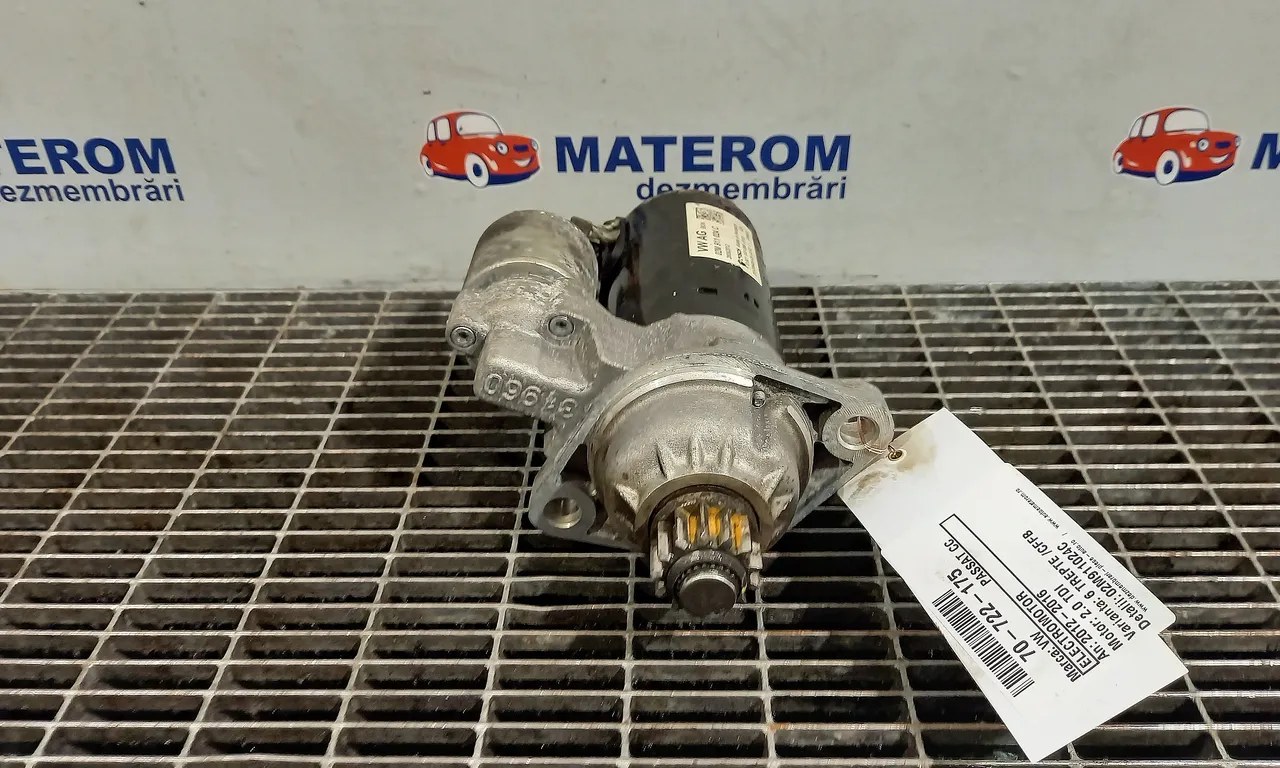 ELECTROMOTOR VOLKSWAGEN PASSAT CC B7 2011-2017