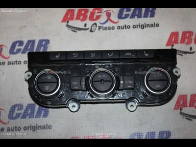 Panou climatronic VOLKSWAGEN PASSAT CC B7 2011-2017 oe 3AA907044BQ, vedere frontata