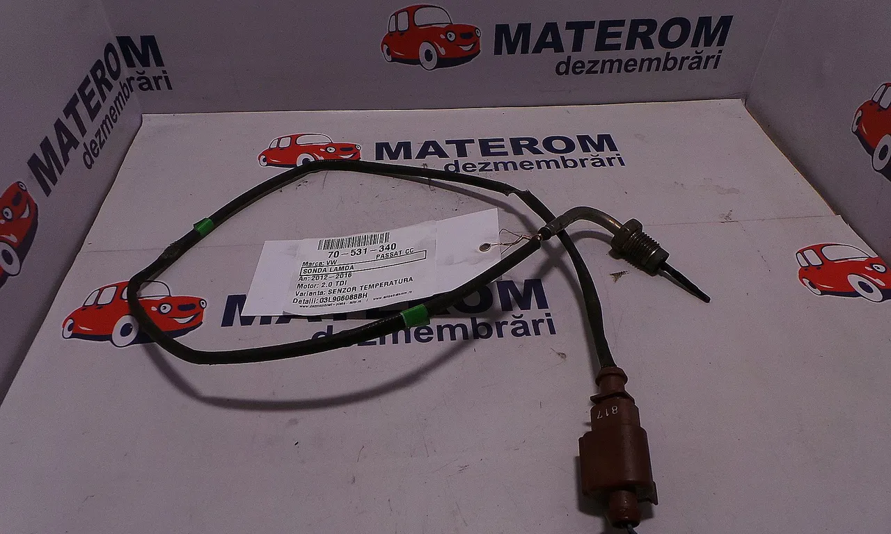 SONDA LAMBDA VOLKSWAGEN PASSAT CC B7 2011-2017