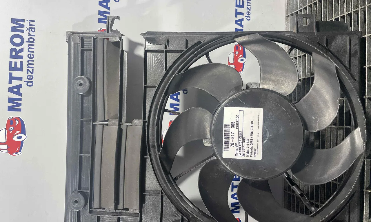 VENTILATOR CLIMA VOLKSWAGEN PASSAT CC B7 2011-2017