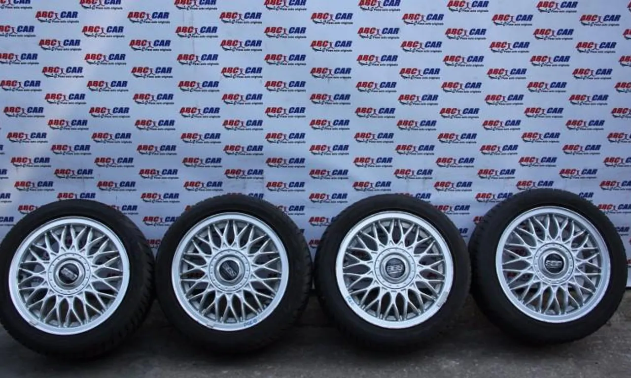 Set jante aliaj BBS R15 VOLKSWAGEN POLO IV 2002-null