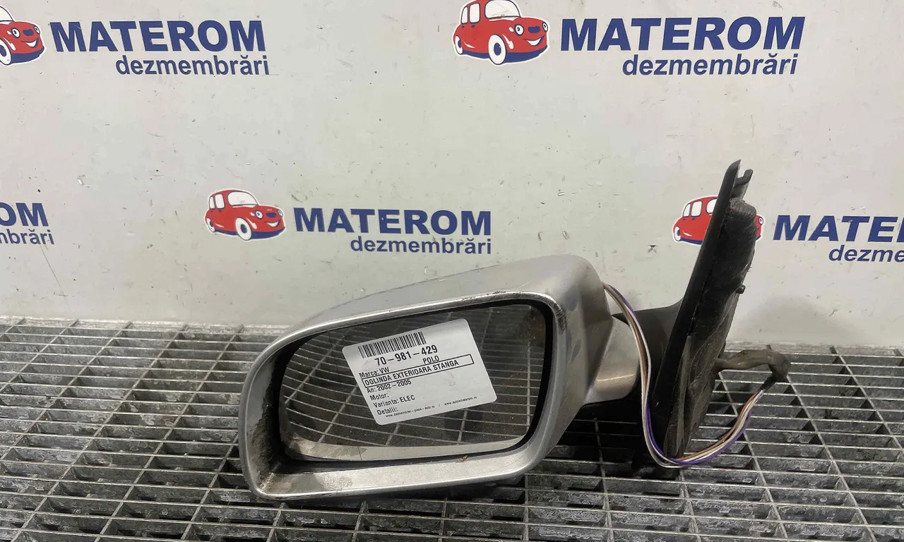 OGLINDA EXTERIOARA STANGA VOLKSWAGEN POLO IV 2001-2014