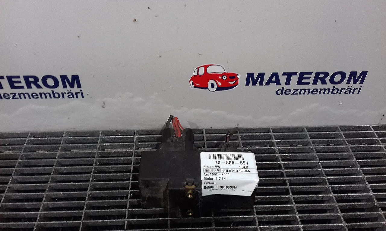 RELEU VENTILATOR CLIMA VOLKSWAGEN POLO IV 2001-2014