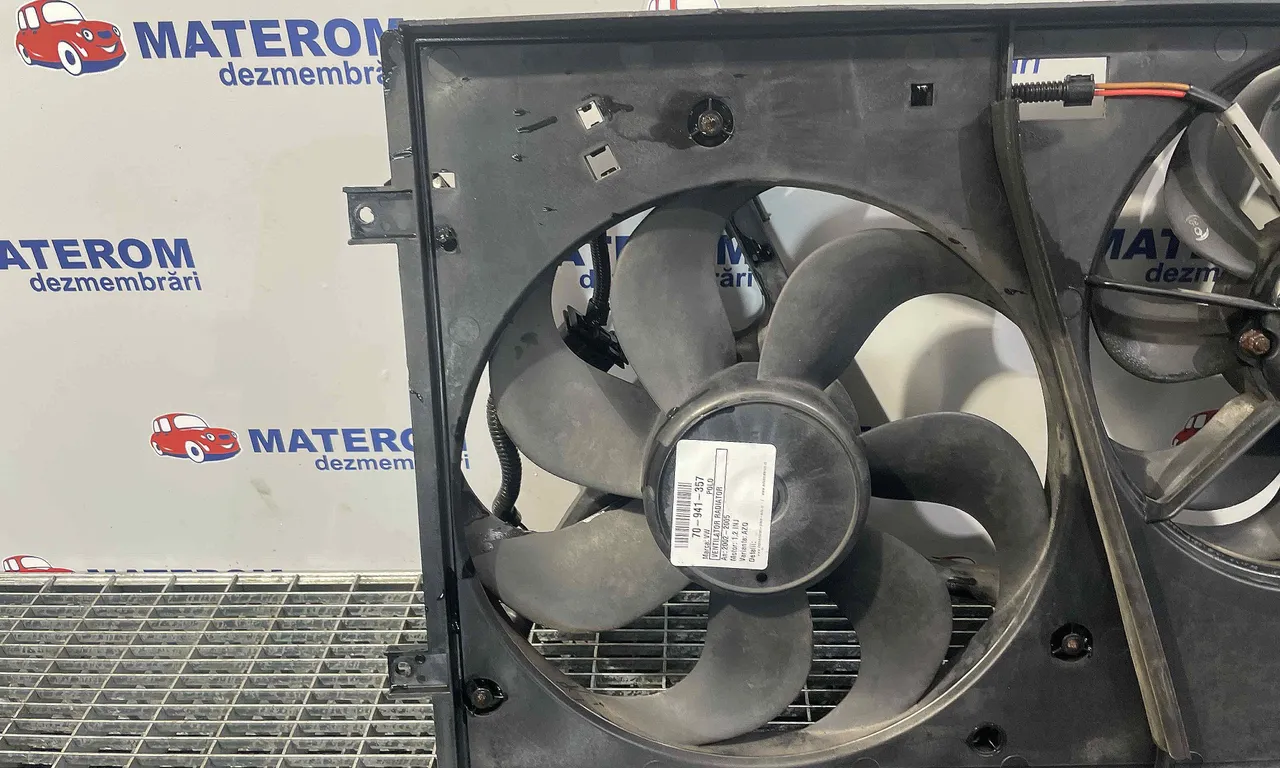 VENTILATOR RADIATOR VOLKSWAGEN POLO IV 2001-2014