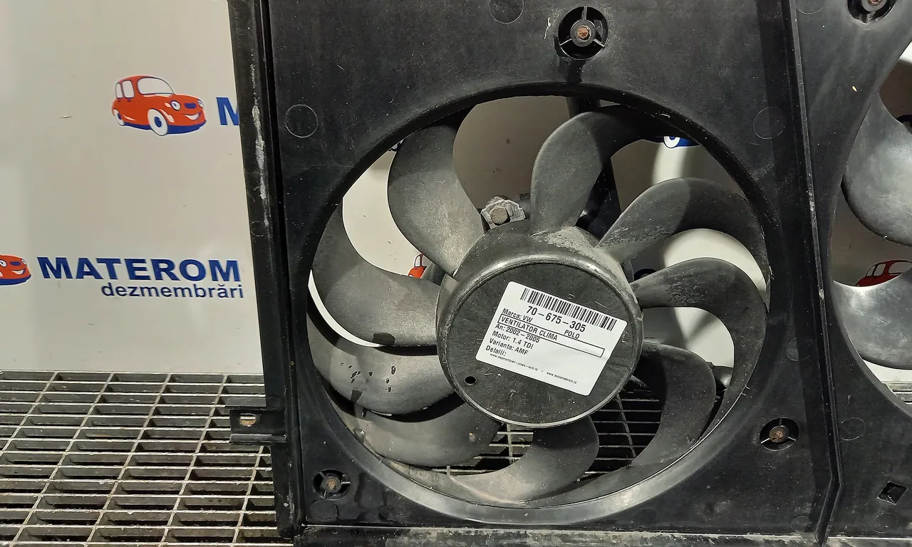 VENTILATOR CLIMA VOLKSWAGEN POLO IV 2001-2014