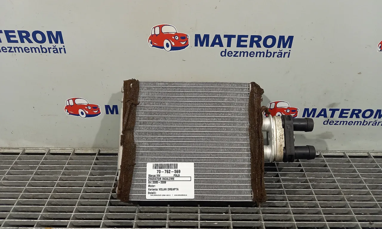 RADIATOR INCALZIRE VOLKSWAGEN POLO IV 2002-2010