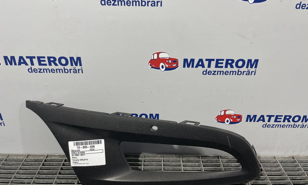 GRILA IN BARA VOLKSWAGEN POLO V 2009-2022