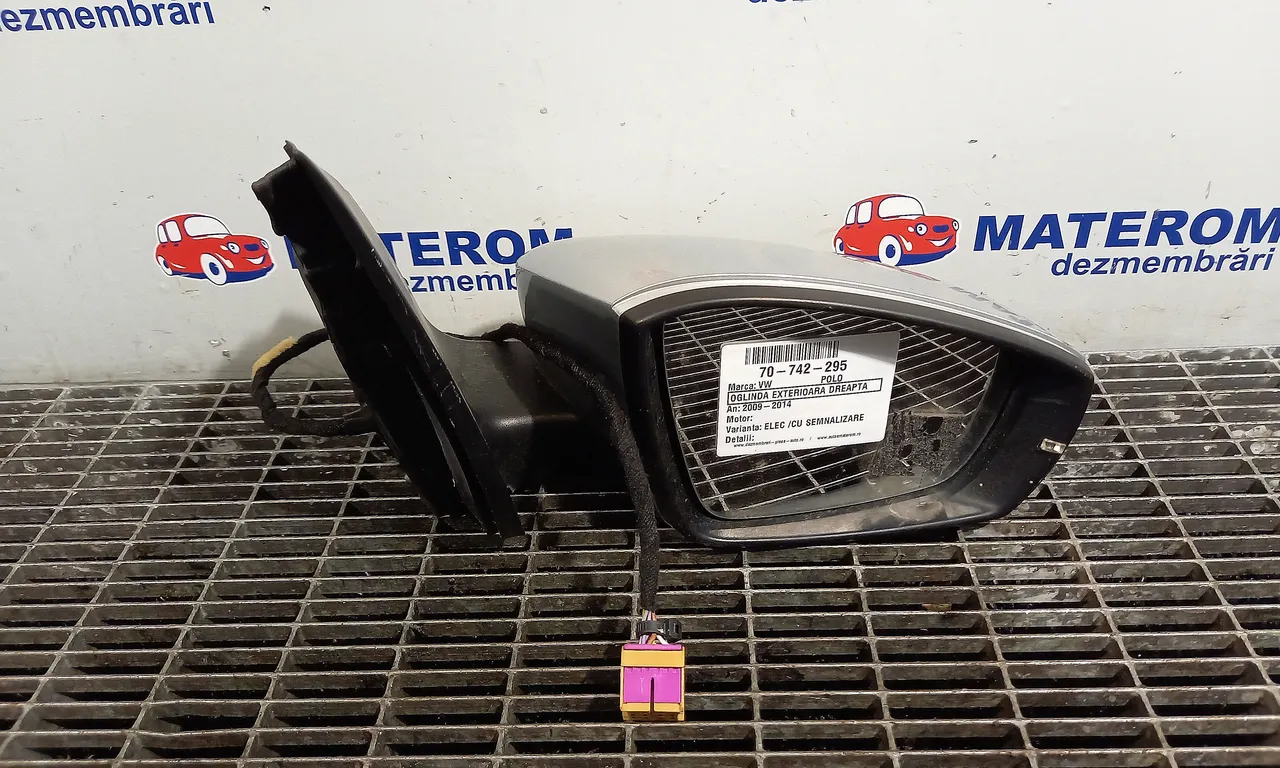 OGLINDA EXTERIOARA DREAPTA VOLKSWAGEN POLO V 2009-2022