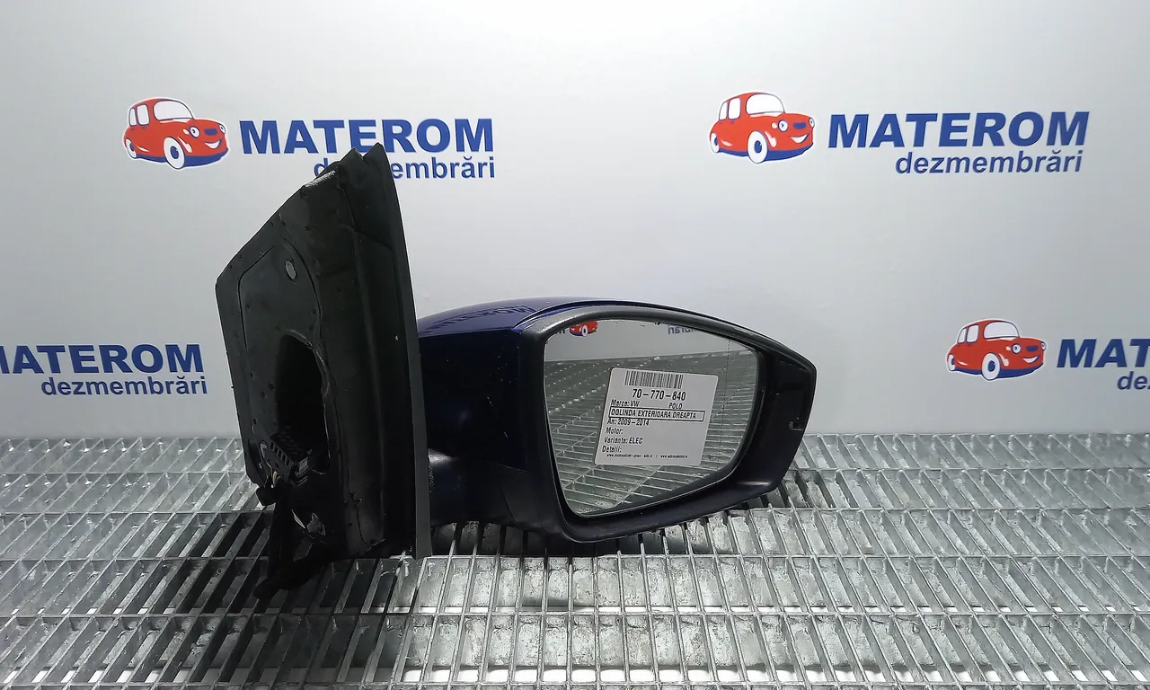 OGLINDA EXTERIOARA DREAPTA VOLKSWAGEN POLO V 2009-2022