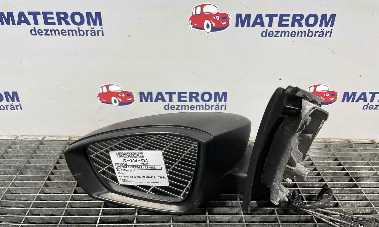 OGLINDA EXTERIOARA STANGA VOLKSWAGEN POLO V 2009-2022