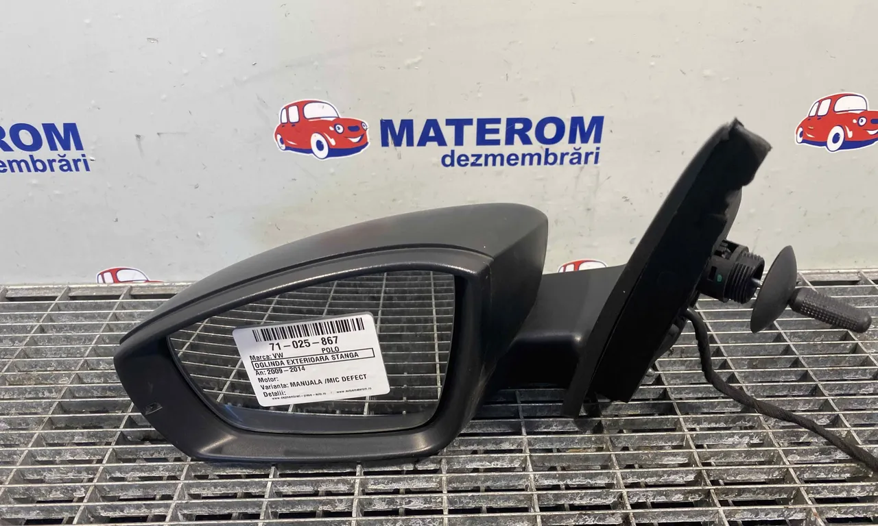 OGLINDA EXTERIOARA STANGA VOLKSWAGEN POLO V 2009-2022