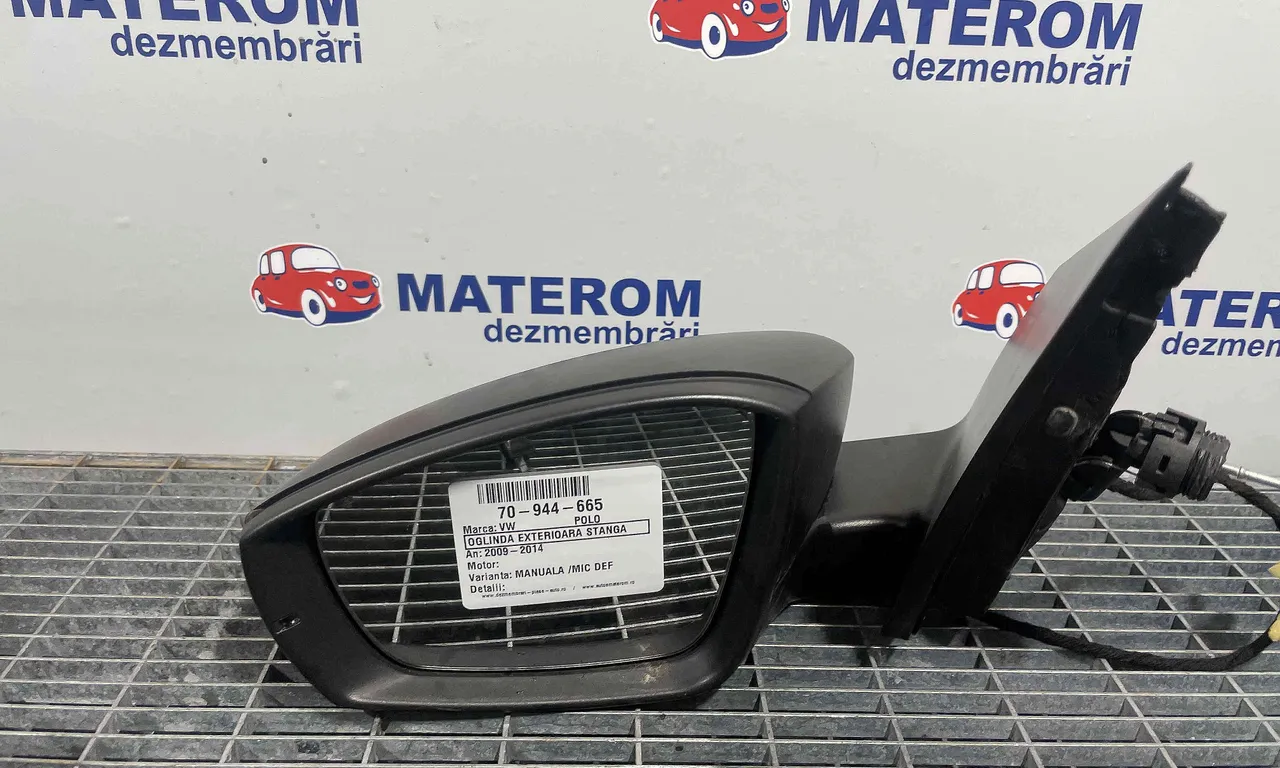 OGLINDA EXTERIOARA STANGA VOLKSWAGEN POLO V 2009-2022