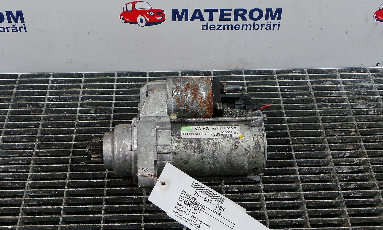 ELECTROMOTOR VOLKSWAGEN POLO V 2009-2022