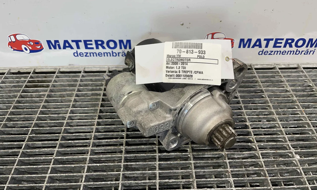 ELECTROMOTOR VOLKSWAGEN POLO V 2009-2022