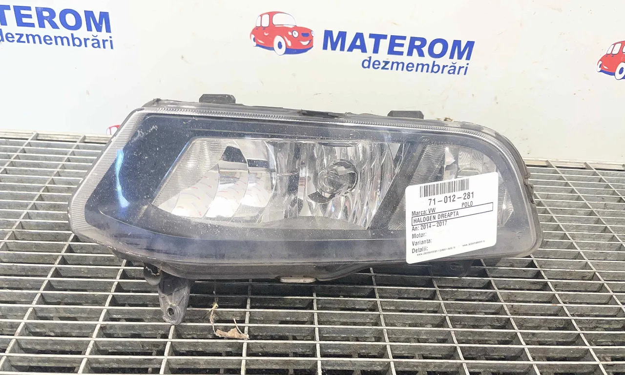 HALOGEN DREAPTA VOLKSWAGEN POLO V 2009-2022