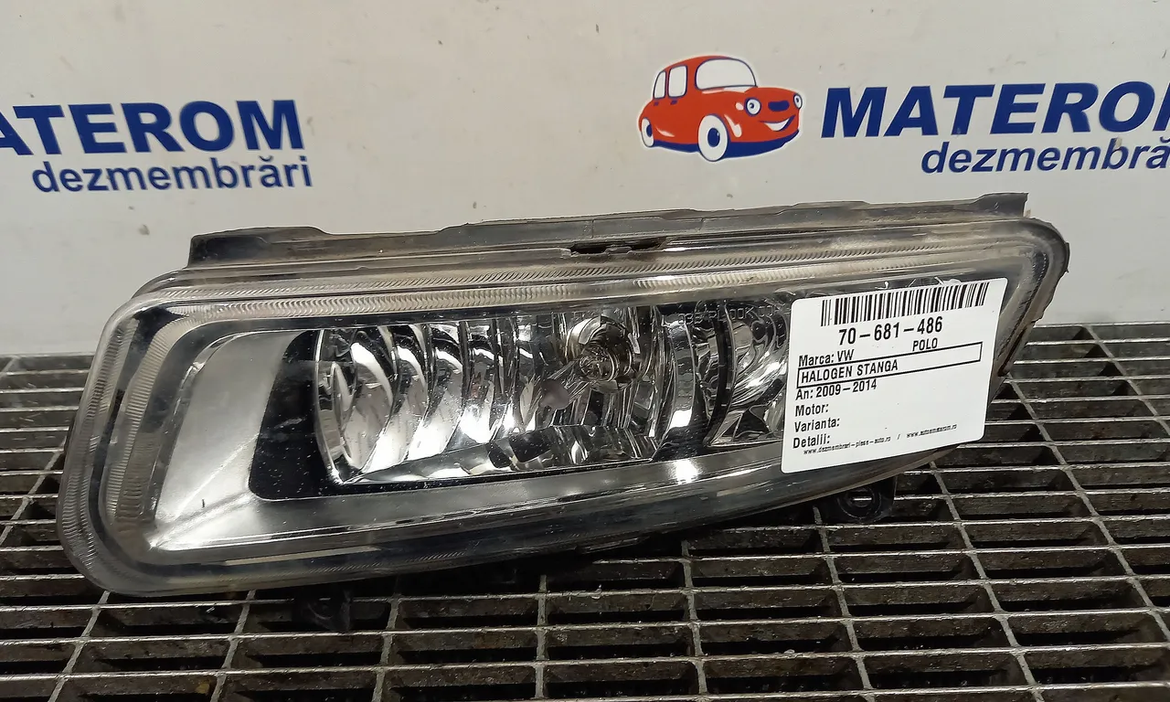 HALOGEN STANGA VOLKSWAGEN POLO V 2009-2022
