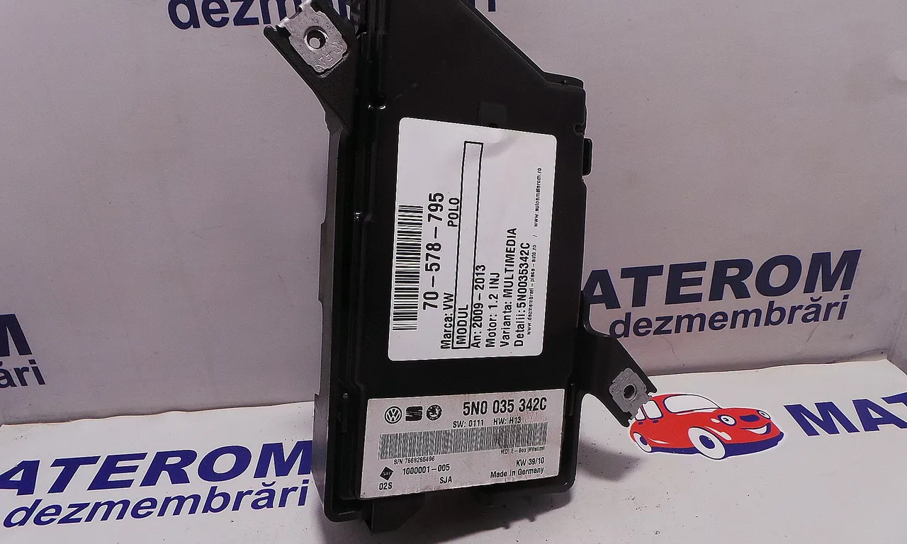 MODUL MULTIMEDIA VOLKSWAGEN POLO V 2009-2022