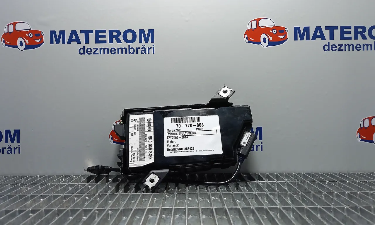 MODUL MULTIMEDIA VOLKSWAGEN POLO V 2009-2022
