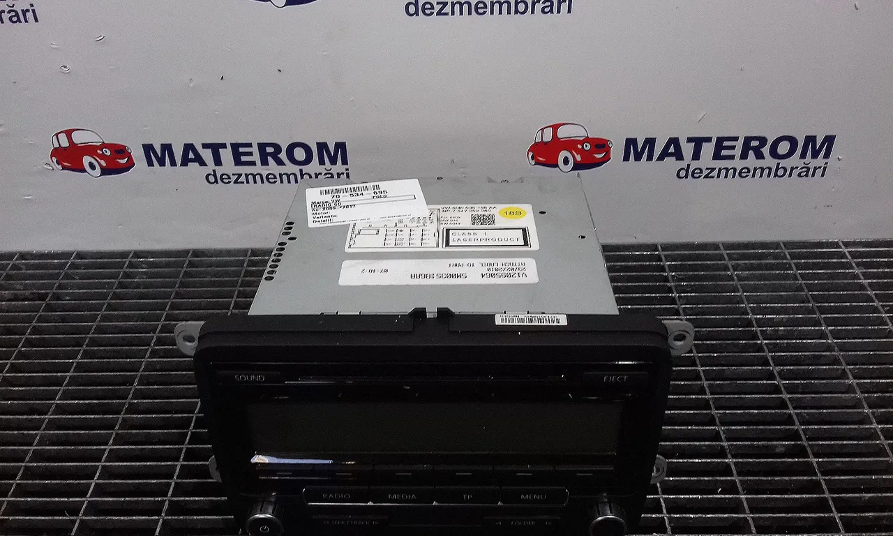 RADIO CD VOLKSWAGEN POLO V 2009-2022