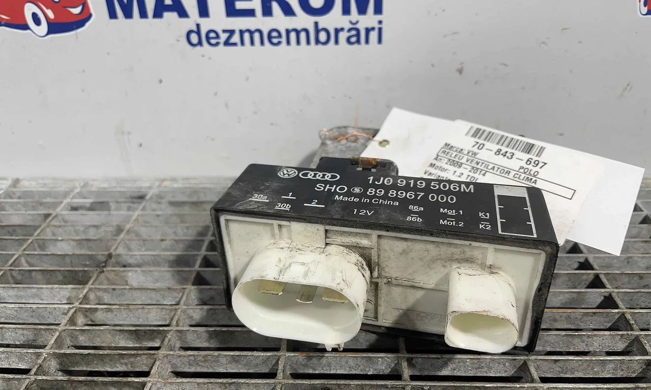 RELEU VENTILATOR CLIMA VOLKSWAGEN POLO V 2009-2022