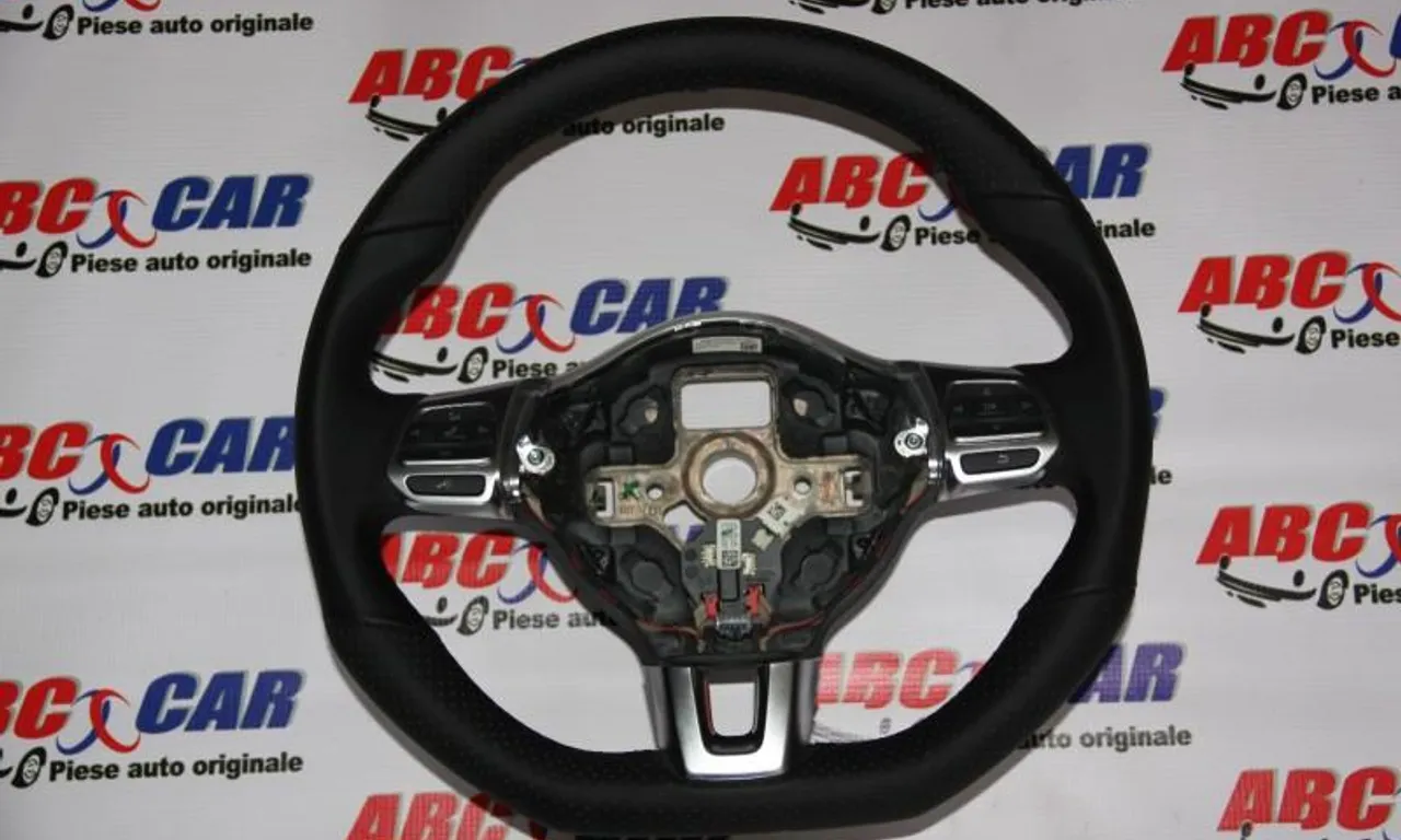 Volan piele perforata cu comenzi VOLKSWAGEN SCIROCCO III 2008-2018