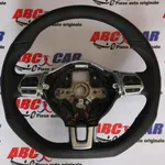 Volan piele perforata cu comenzi VOLKSWAGEN SCIROCCO III 2008-2018 1K8419091H, vedere laterala