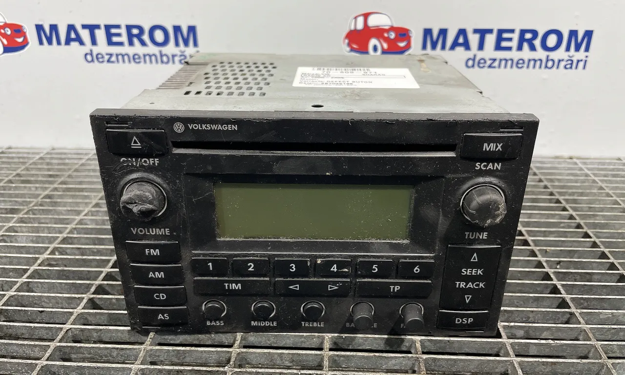 RADIO CD VOLKSWAGEN SHARAN 1995-2010