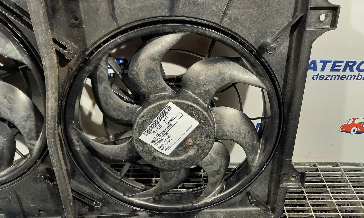 VENTILATOR RADIATOR VOLKSWAGEN SHARAN 1995-2010