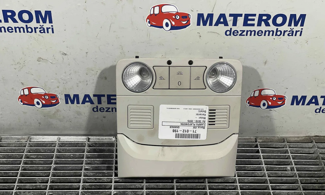 LAMPA PLAFONIERA VOLKSWAGEN SHARAN 2010-2022