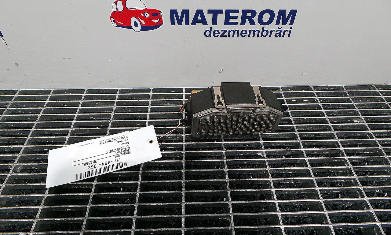 REOSTAT VOLKSWAGEN SHARAN 2010-2022