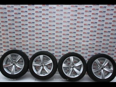 Set jante aliaj R17 VOLKSWAGEN SHARAN 2010-2022 oe 7N0601025H, vedere frontata